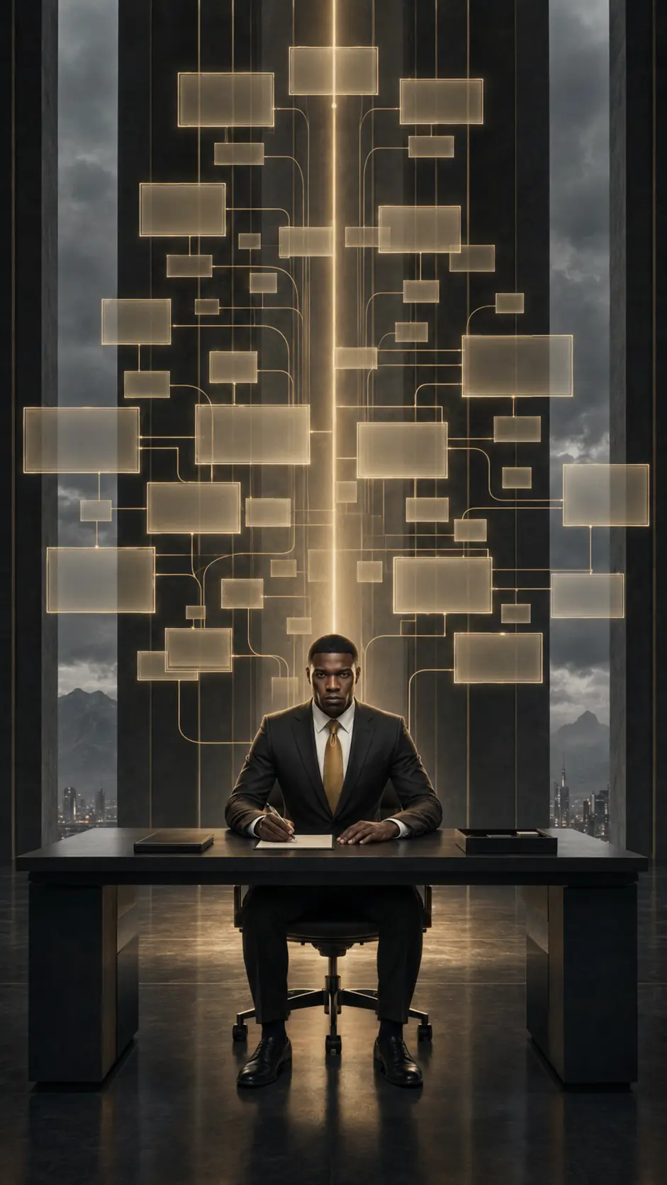 The Decision Matrix · rendered wall