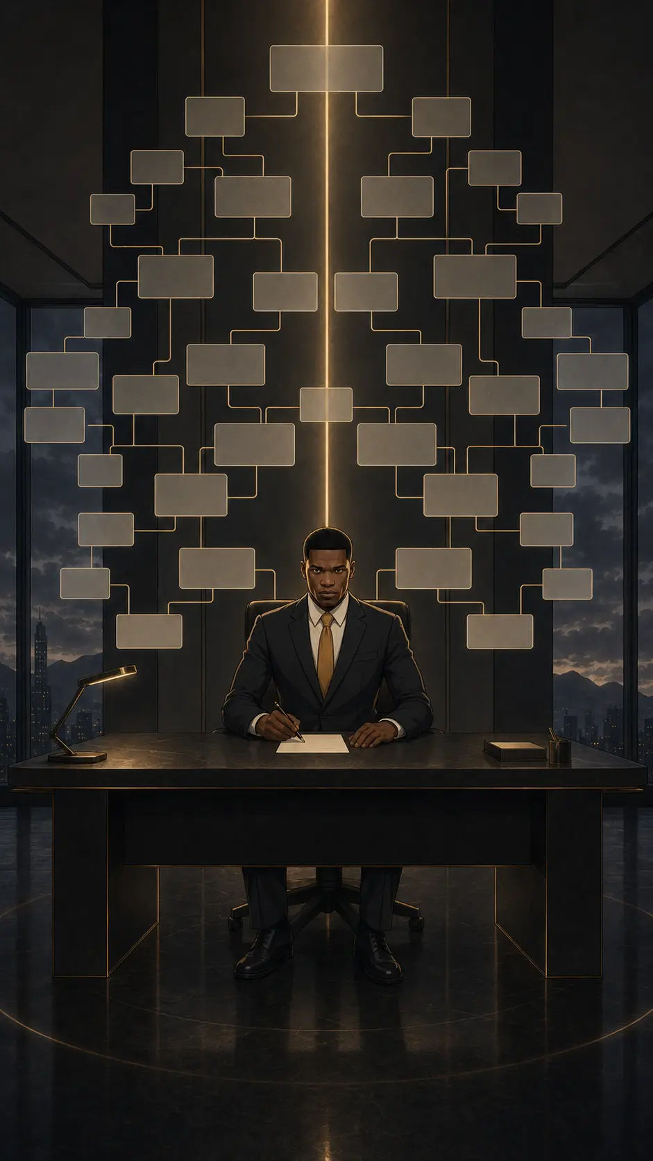 The Matrix Chamber · illustrated flow
