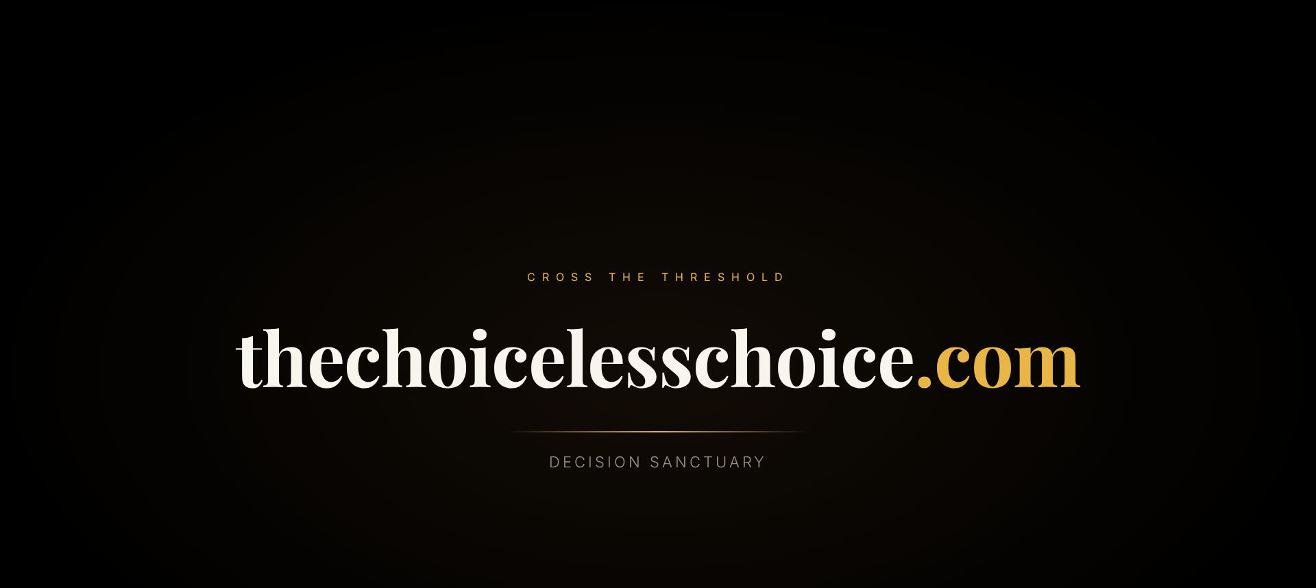 Cross the Threshold · domain title card